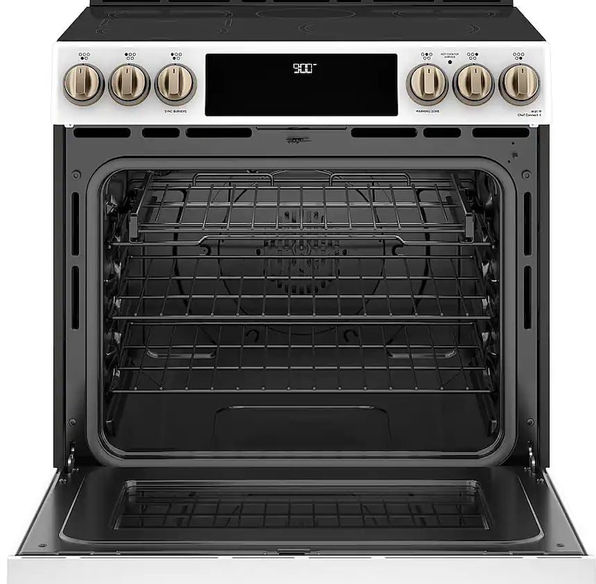 Electric Induction Convection Range - Matte White
