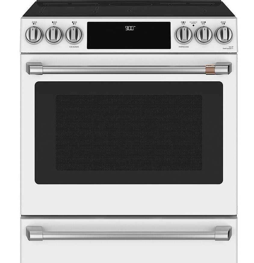 Electric Induction Convection Range - Matte White