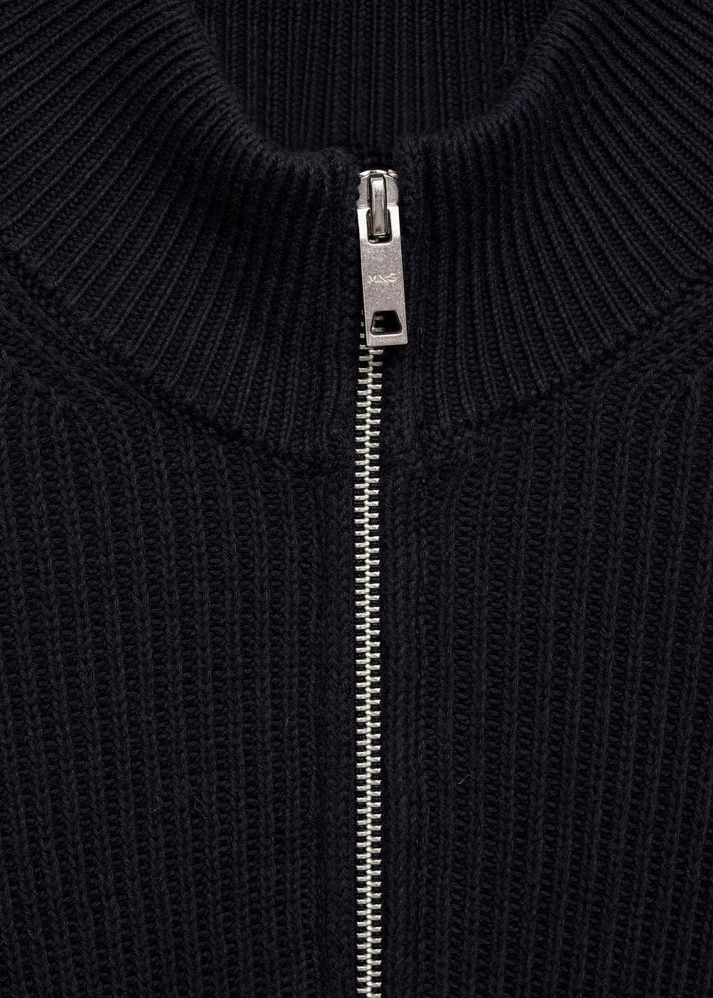 100% cotton perkins-neck sweater
